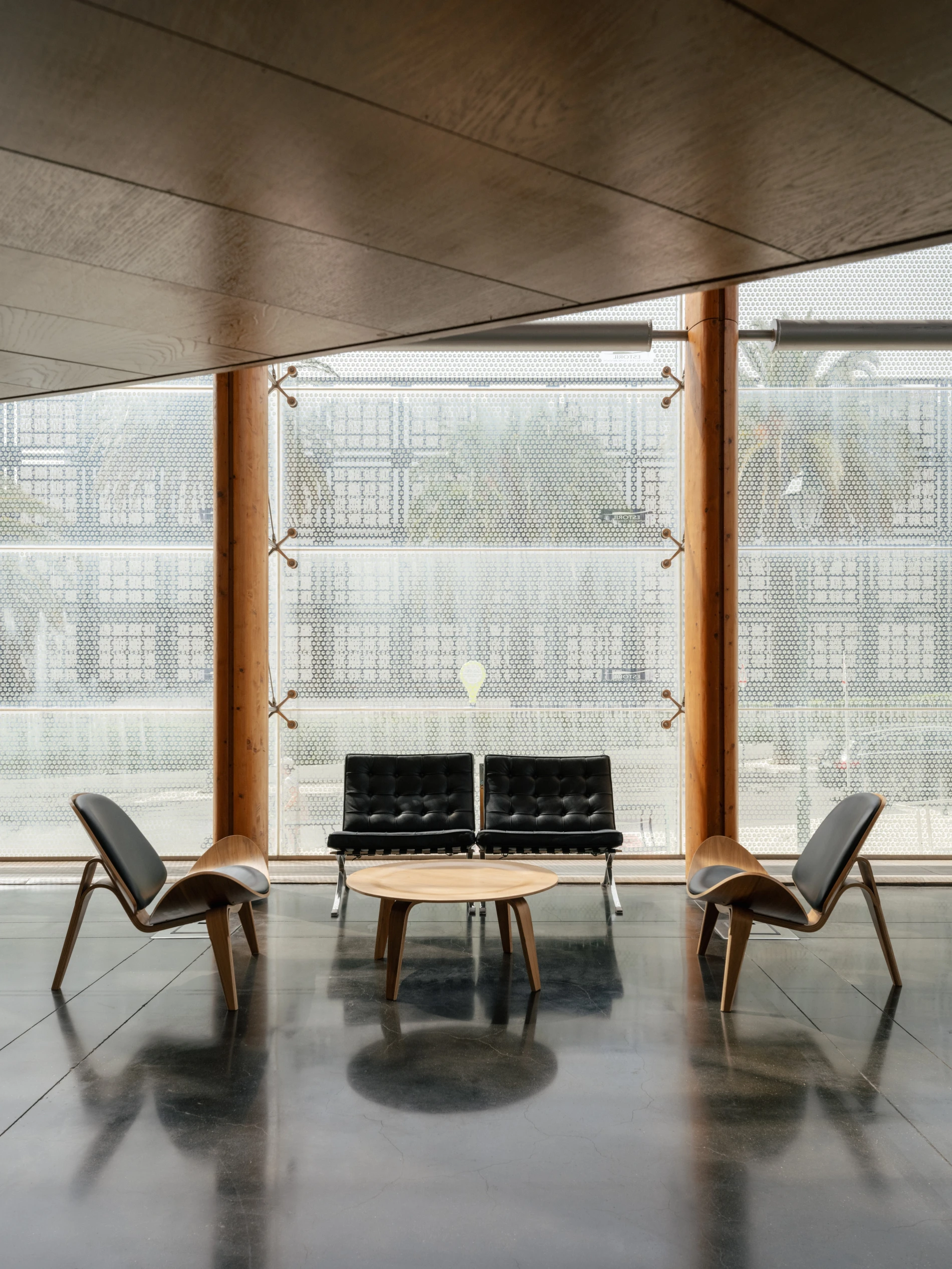 Lounge com luz natural
